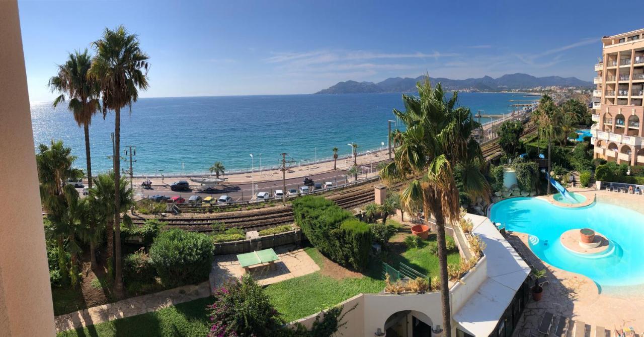 Cannes Apartment With Sea View, Aircondition And Parking ภายนอก รูปภาพ