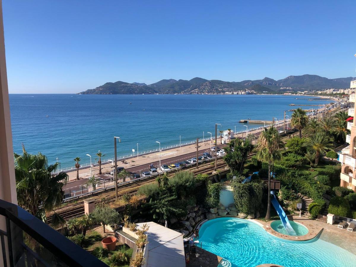 Cannes Apartment With Sea View, Aircondition And Parking ภายนอก รูปภาพ