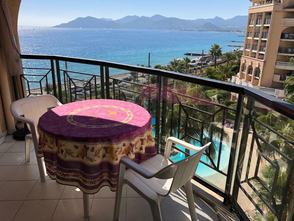 Cannes Apartment With Sea View, Aircondition And Parking ภายนอก รูปภาพ